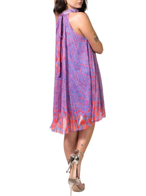 Abito lilla in chiffon Carla Ruiz | 5141810